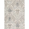 Lbaiet Lbaiet RS214G57 5 x 7 ft. Roswell Melody Geometric Rug; Grey RS214G57
